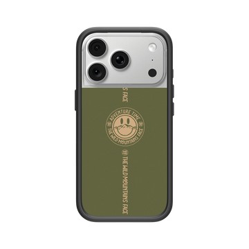 iPhone 18 Pro Mod NX -邊框背蓋組合 (相機按鈕) 黑 - KID - 山脈笑臉KID