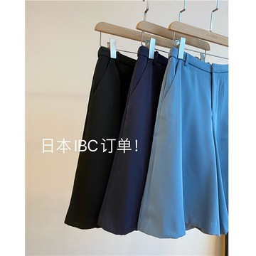 商場撤柜剪標清倉尾單大牌外貿女裝顯瘦寬松五分褲短褲裙褲女夏