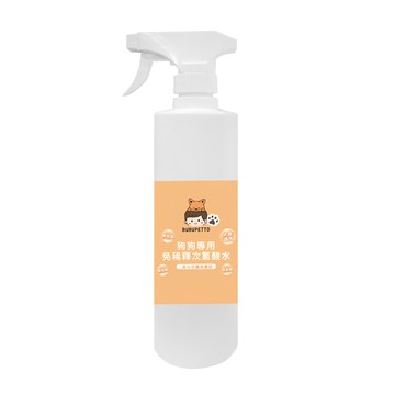 BUBUPETTO 免稀釋次氯酸水 狗狗衣物用  500ml  1瓶