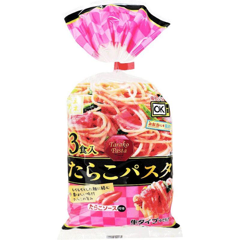 五木食品 3食たらこパスタ 465g ×12個(電子レンジ調理可能)