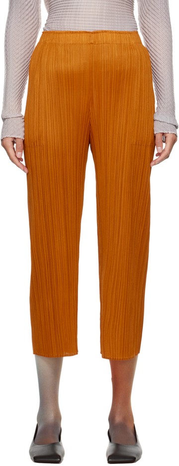PLEATS PLEASE ISSEY MIYAKE 橙色 Monthly Colors April 长裤