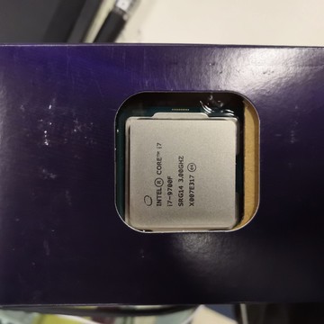 CPU I7-9700F盒裝 全新3年聯保  3GHZ主頻12MB高速緩存LGA1151