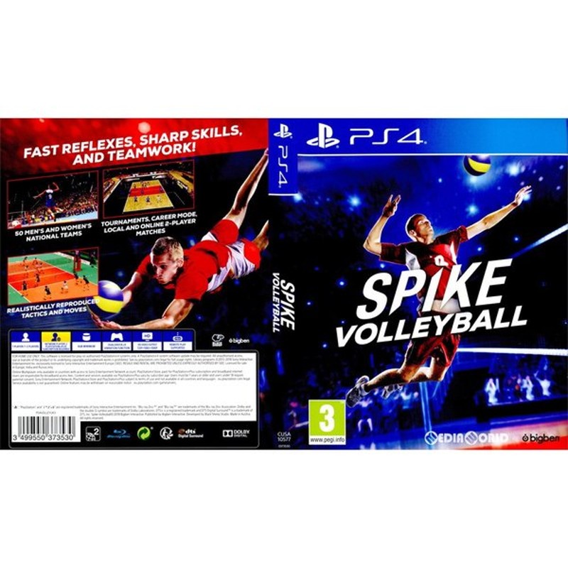 中古即納 Ps4 Spike Volleyball スパイク バレーボール Eu版 Cusa 10577 20190205 通販 Lineポイント最大0 5 Get Lineショッピング