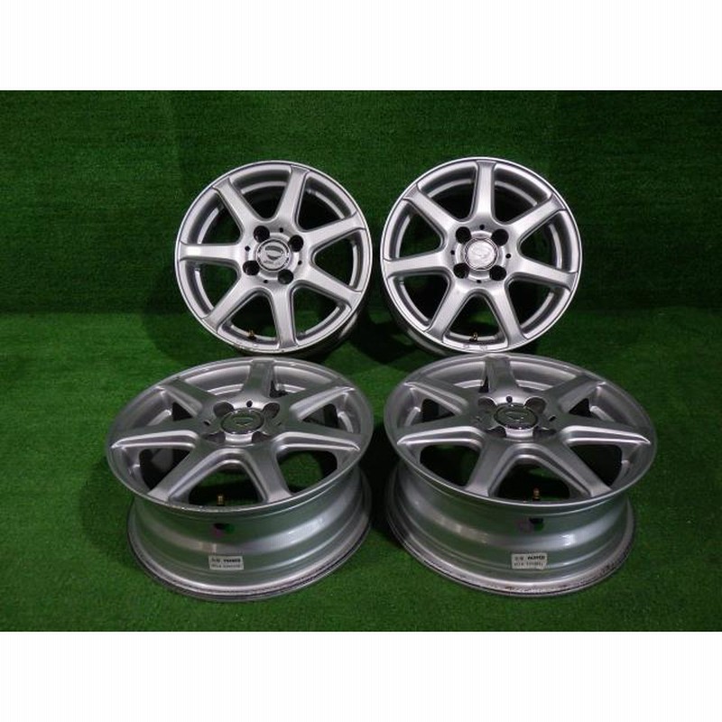 社外14インチ アルミホイール N-BOX等 KOSEI リテラシー TS-01R 14インチ 4.5J 4H100 +43
