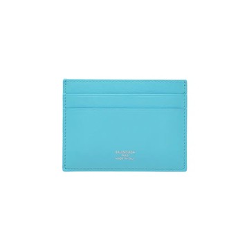 BALENCIAGA 743216 品牌燙金LOGO卡片夾卡包