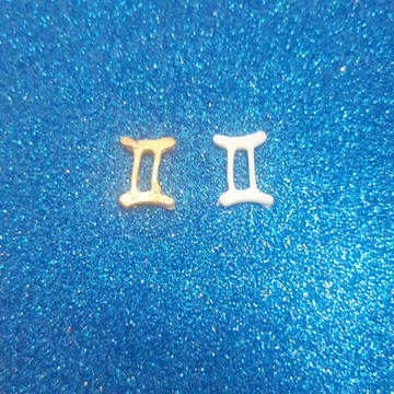 雙子座標誌，微型，微型，雕塑，泰國粘土，DIY工藝品