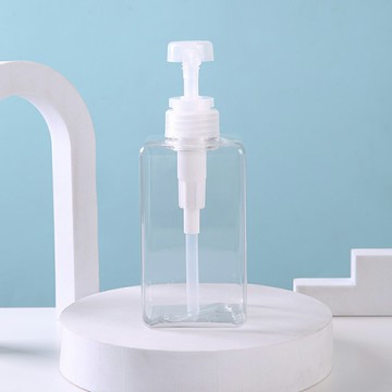 方形分裝瓶 透明分裝瓶 按壓瓶 塑膠瓶 旅行分裝 沐浴乳 洗髮乳 乳液分裝 居家小物【BlueCat】【JG0923】