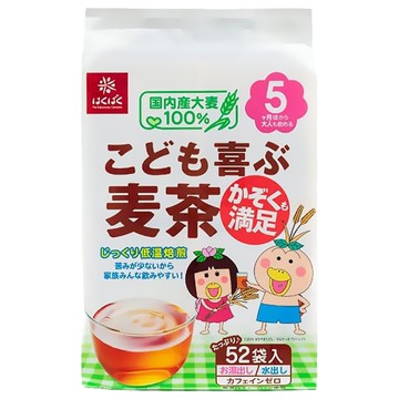 Hakubaku 麥茶包 日本國產大麥100% 清香甘醇 冷熱皆宜 即沖即飲  8g  52包  1袋