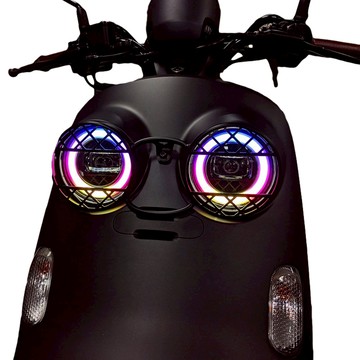 YAMAHA Vinoora大燈光圈  彩虹  1個