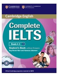 Complete IELTS Bands 4-5 Student's Book without Answers with CD-ROM (1版) Brook-Hart  Cambridge