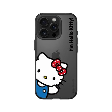 iPhone 16 Pro Clear (相機按鈕) 酷墨灰 - 三麗鷗-Hello Kitty - I'm Hello Kitty!