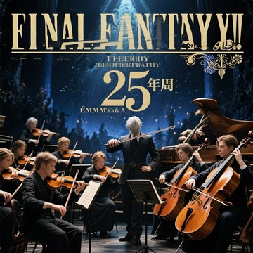 最終幻想 25周年紀念管弦樂 | 恢弘大氣 經典游戲配樂音樂CD碟片