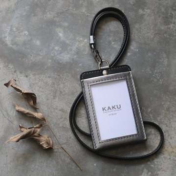 證件夾 悠遊卡夾 卡套  金屬銀/黑