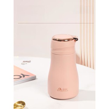 新家園保溫杯顏值學生男女可愛便攜簡約304不銹鋼2024新款水杯子