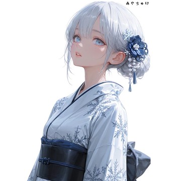 【12月新品2】07-110-0013 人物貼紙 和服女孩