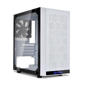 【享最高折300】SilverStone銀欣 PS15 電腦機殼/玻璃透側/黑SST-PS15B-G/白ST-PS15W-G