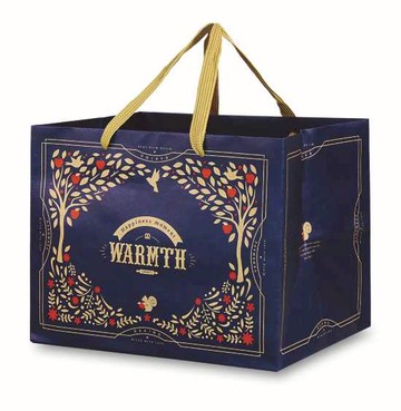 【零售量】手提袋-蘋果樹【平放】 / 50個