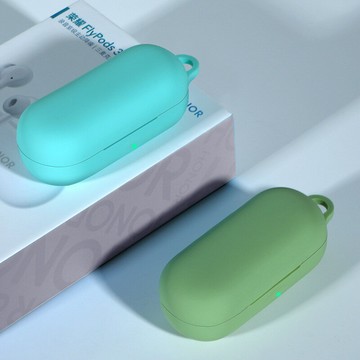 適用榮耀Flypods3耳機保護套 華為 FlyPods3i耳機硅膠套鑫弘-3C數碼