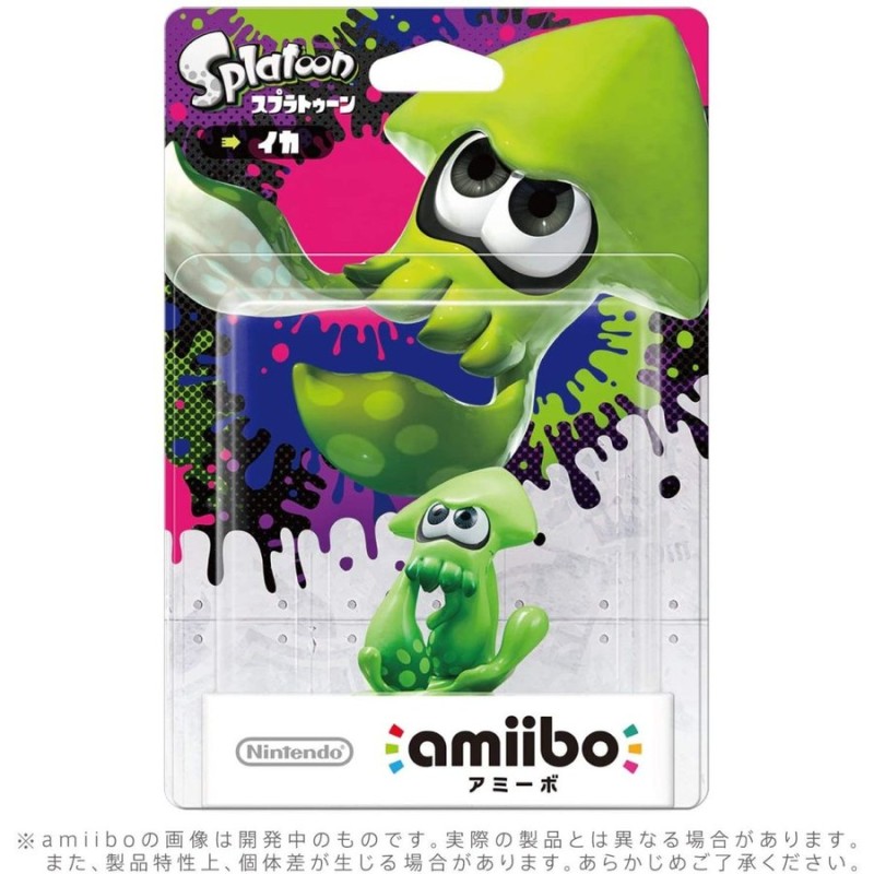 任天堂 amiibo イカ (スプラトゥーンシリーズ) | LINEショッピング