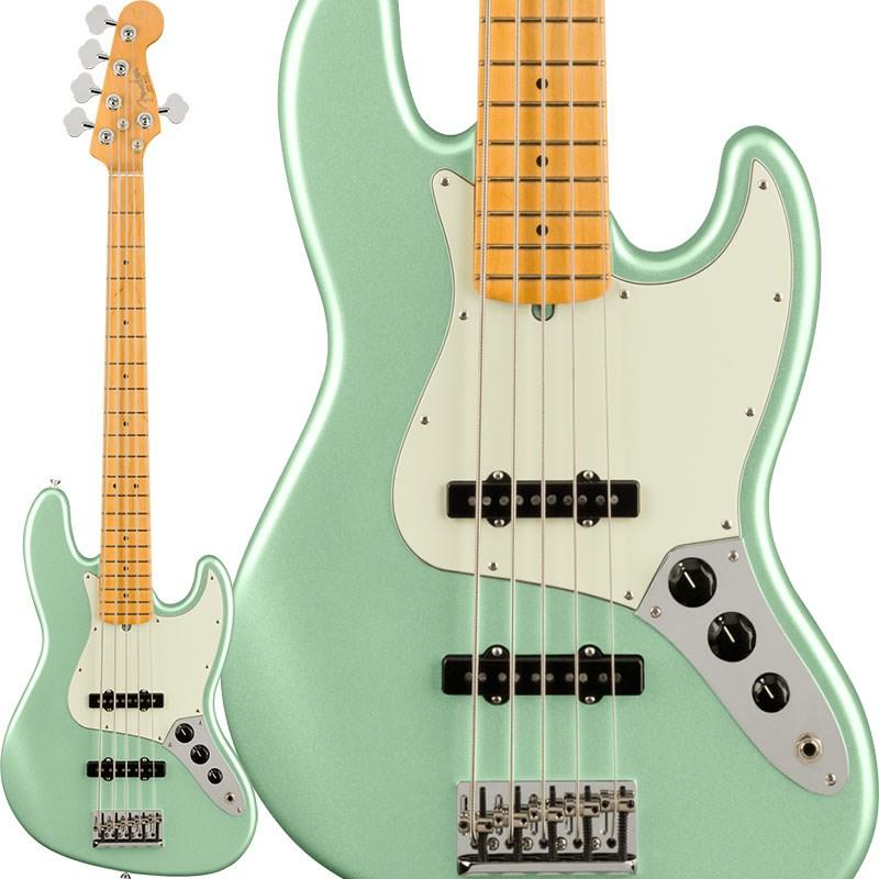 Fender USA American Professional II Jazz Bass V (Mystic Surf Green Maple)