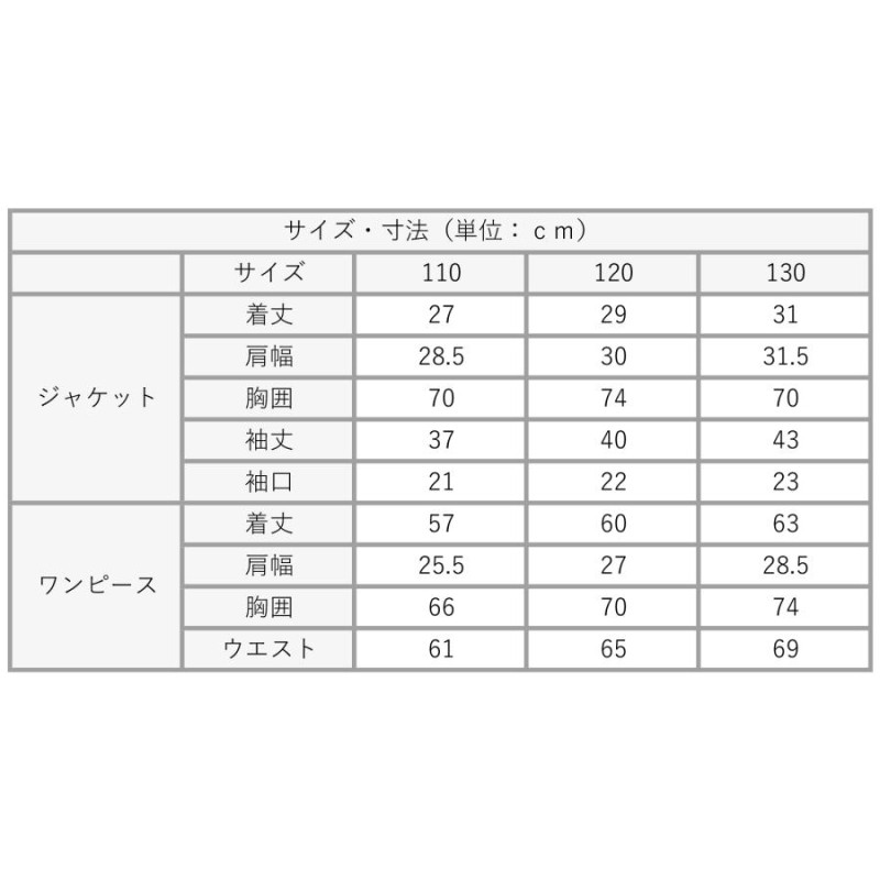 入学式 女の子 ワンピース 110 120 130 3点セット ボレロジャケット