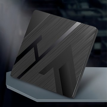 ANTIAN 5合1 USB/Type-C 外接式CD/DVD燒錄機/USB擴展光碟機 SD/TF卡轉接外置光驅 黑色  多功能光驅  1個