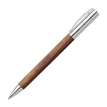 【非庫存商品急單勿下】Faber-Castell 輝柏 成吉思汗 AMBITION 胡桃木筆桿原子筆 NO.148531 (NOD)