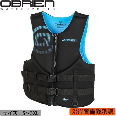 OBRIEN オブライエン 救命胴衣 トラディショナル シアン メンズ ライフ 