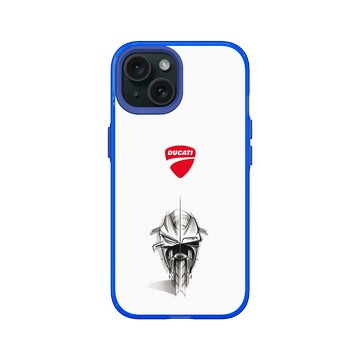 iPhone 15 Clear 激光藍 - Ducati - Sketch