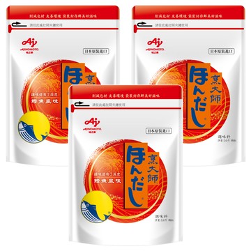 HONDASHI 烹大師 鰹魚風味調味料  1kg  3包