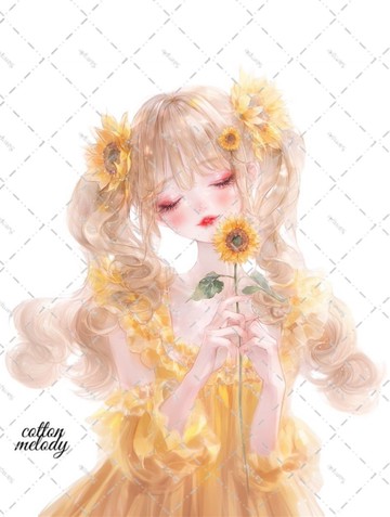 原創貼紙 no.5858 人物貼紙 原創貼紙 女孩貼紙 原創人物貼紙