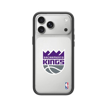 iPhone 17 Pro Max Mod NX -邊框背蓋組合 (相機按鈕) 黑 - NBA - Logo-沙加緬度國王 Sacramento Kings