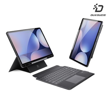 DUX DUCIS 三星 Galaxy Tab S10 Ultra / Tab S9 Ultra / Tab S8 Ultra DK 鍵盤保護套(背光版)