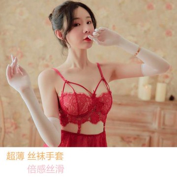 超薄絲滑偽娘cos絲襪手套性感內衣服女裝大佬男士反串cd變裝用品