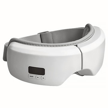 UTA智能眼部按摩儀 氣壓熱敷 5種護眼模式 180度折疊易收納  KM-3  White