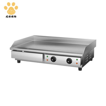 免運 商用電扒爐 電熱手抓餅機器加厚鐵板燒烤魷魚設備煎牛排電扒爐【W11/07】