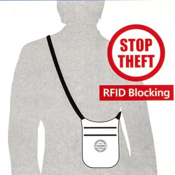 YESON - 信用卡電滋波遮蔽布防盜旅遊卡包- MG-5813