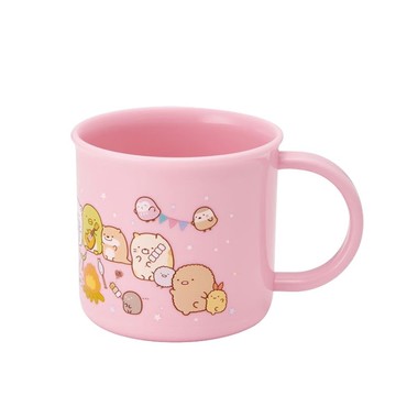 日本 SKATER - 銀離子小牛奶杯-角落小生物