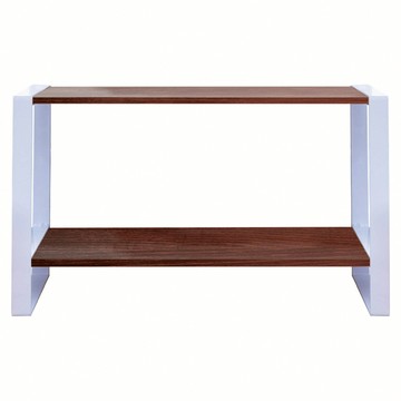 dayneeds 日需百備 無印風鐵木架 ER592934WHCY 4.8kg  58.5 x 29 x 34cm  白框 + 櫻桃木  2層