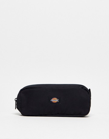 Dickies duck canvas pencil case in black
