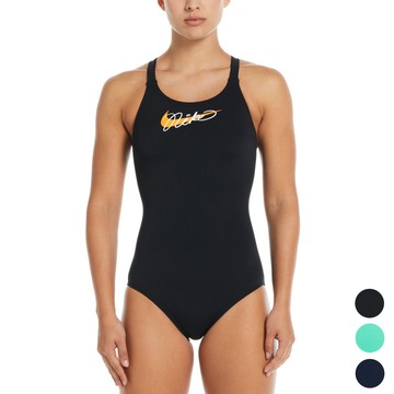 [秉宸] NIKE SWIM 初階連身泳裝 女泳裝 基礎泳裝 連身泳裝 NESSE018 24SS