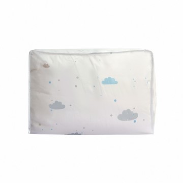 e.dot 雲朵 大號 防塵半透明拉鍊收納袋  57x40x22cm  1個