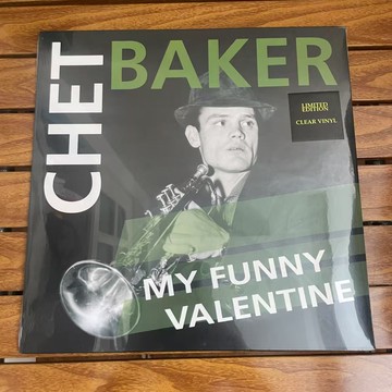 【透明膠】爵士名盤 CHET BAKER My Funny Valentine 黑膠LP