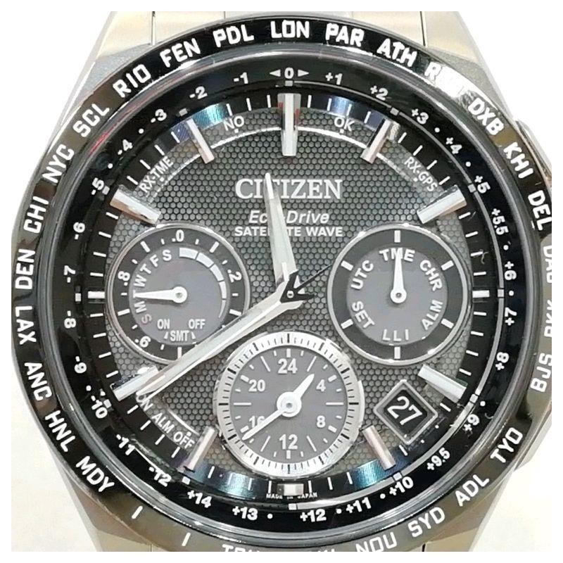 CITIZEN 衛星電波時計 F900 CC9015-54E