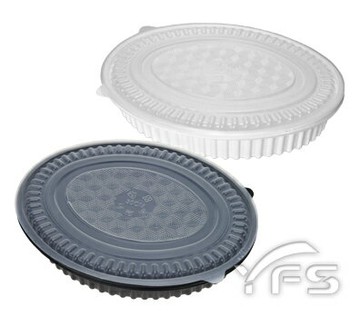 0301外燴魚盤(1800ml) (年菜盒/肋排/熱炒/魚/海鮮/塑膠盤/外燴餐盤/外帶餐盤)【裕發興包裝】