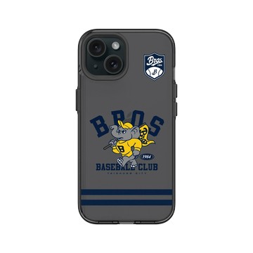iPhone 15 Clear 酷墨灰 - 職棒-中信兄弟 Brothers - 美式復古