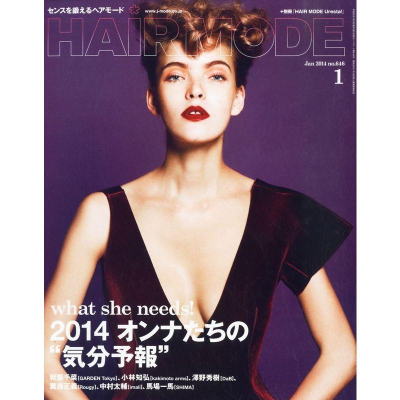 HAIR MODE (ヘアモード) 2014年 01月号 雑誌