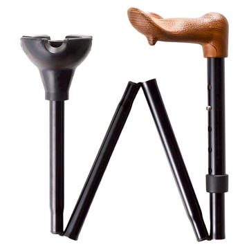 Merry Sticks 悅杖 自行站立 人體工學手杖 右手用  紳士黑  1入