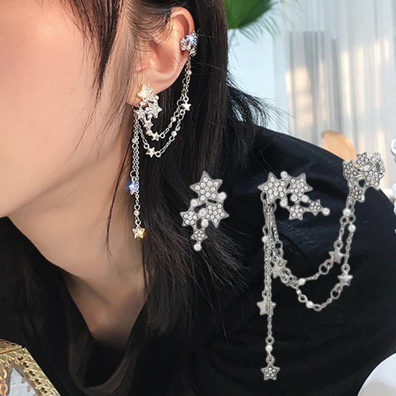 ピアス スター 星 星座 非対称 ２ホール チェーン かわいい おしゃれ レディース 女性用 アクセサリー プレゼント ギフト 通販 Lineポイント最大0 5 Get Lineショッピング