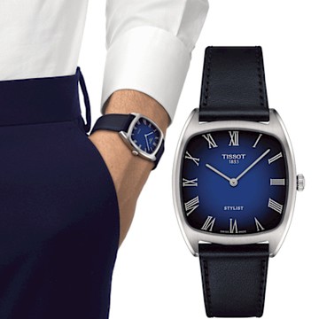 Tissot 天梭錶 官方授權 Stylist 復古腕錶 男錶 女錶-T1599091604300